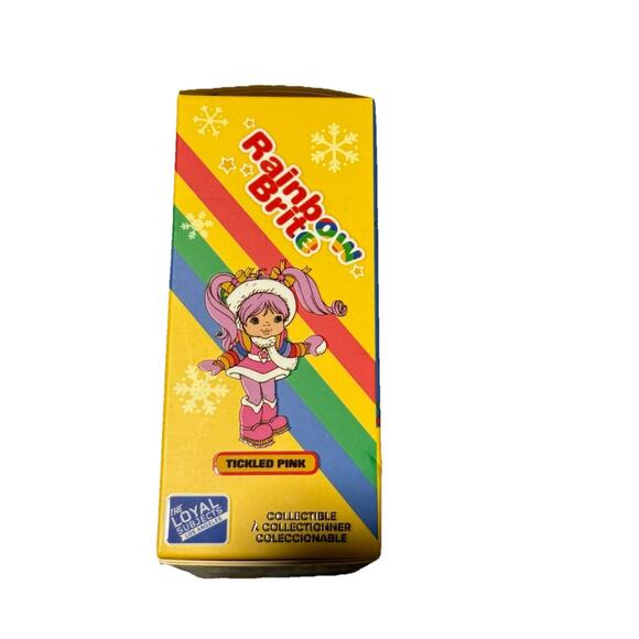 Rainbow Brite 40th Anniversary CheeBee Tickled Pink 2.5" Holiday Mini Figure - Picture 4 of 6